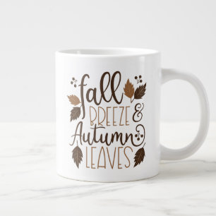 Grande Tasse Automne Breeze Feuilles d'automne