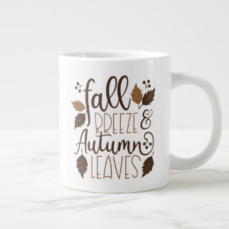 Grande Tasse Automne Breeze Feuilles d'automne