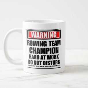 Grande Tasse Avertissement Champion de l'équipe de remorquage d