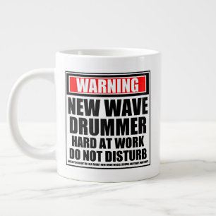 Grande Tasse Avertissement Nouveau Batteur De Vague Dur Au Trav