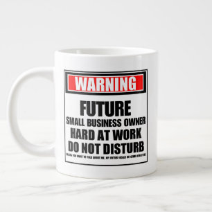 Grande Tasse Avertissement Un Futur Propriétaire De Petites Ent