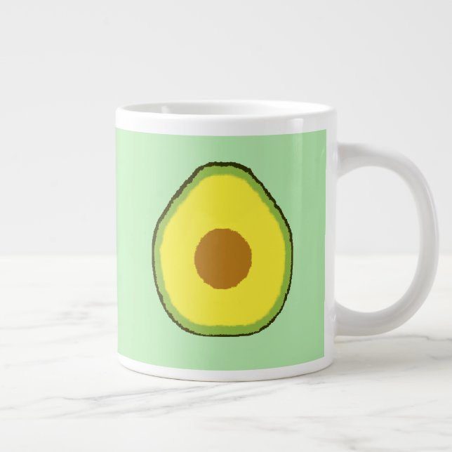 Grande Tasse Avocado (Droite)