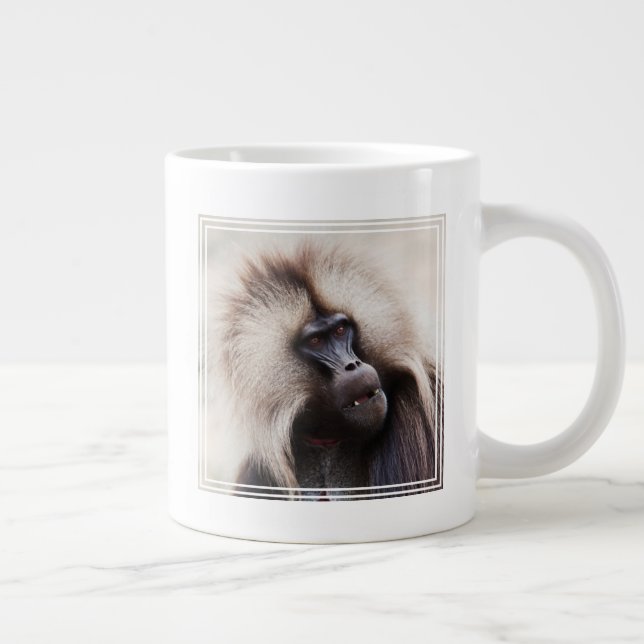 Grande Tasse Babouin gelada, Éthiopie (Droite)