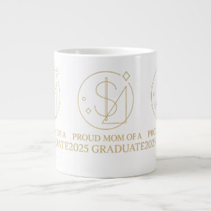 Grande Tasse Badge Fière Maman de la promotion 2025 – Dollar Él