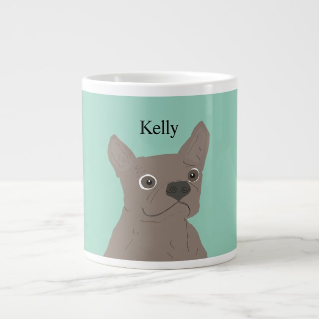 Grande Tasse Baisers Français (Devant)