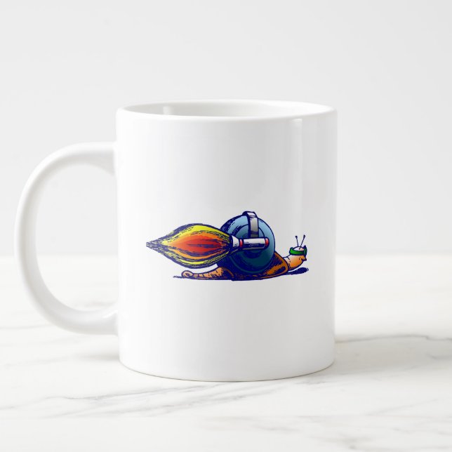 Grande Tasse Balade en réacteur de l'escargot fusée (Gauche)