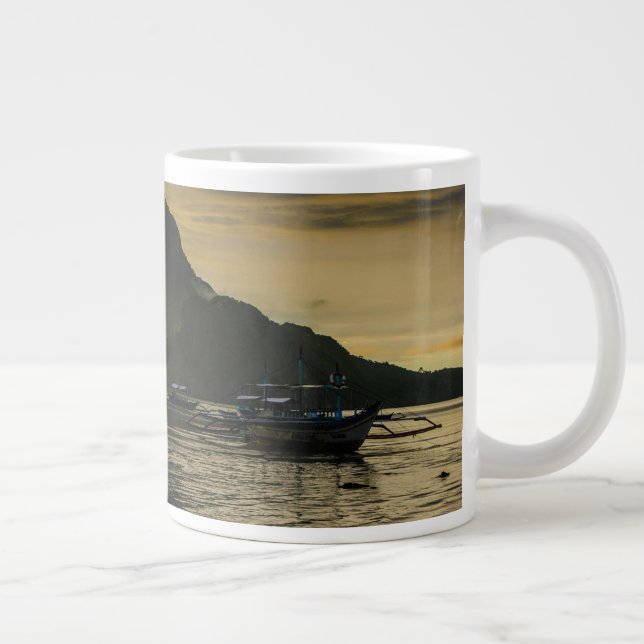 Grande Tasse Balancier au coucher du soleil (Droite)