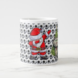 Grande Tasse Balle de football pour Noël
