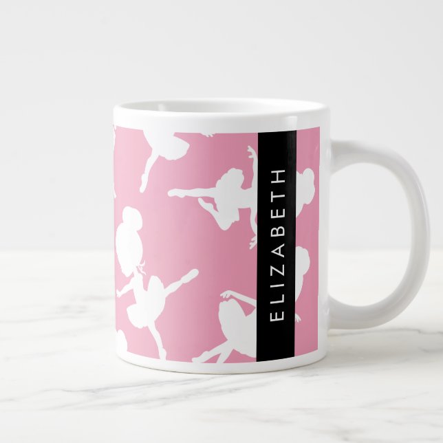 Grande Tasse Ballerina Motif, Filles de ballet, Danse, Votre No (Droite)