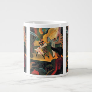 Grande Tasse Ballet Russes, Ballet russe par August Macke