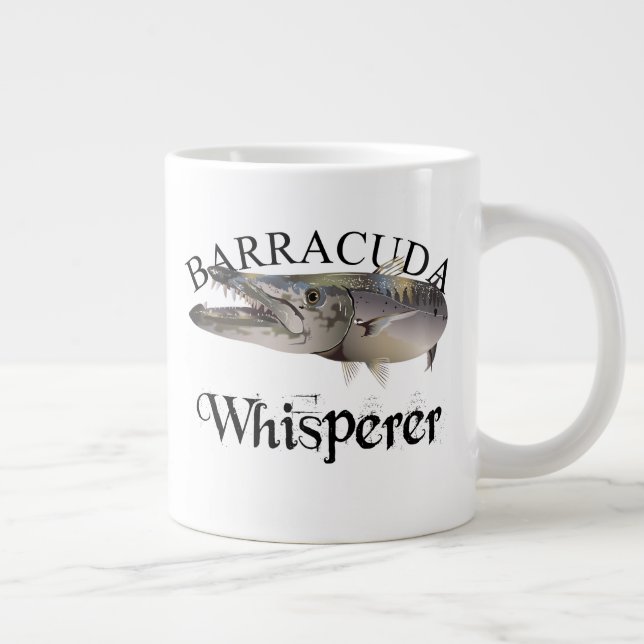 Grande Tasse Barracuda Whisperer de couleur claire (Droite)