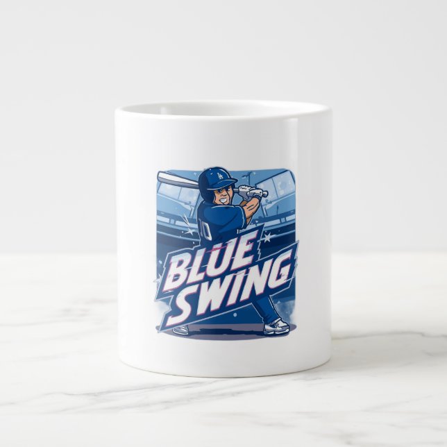 Grande Tasse Baseball Playoff Championship Spirit Design (Devant)