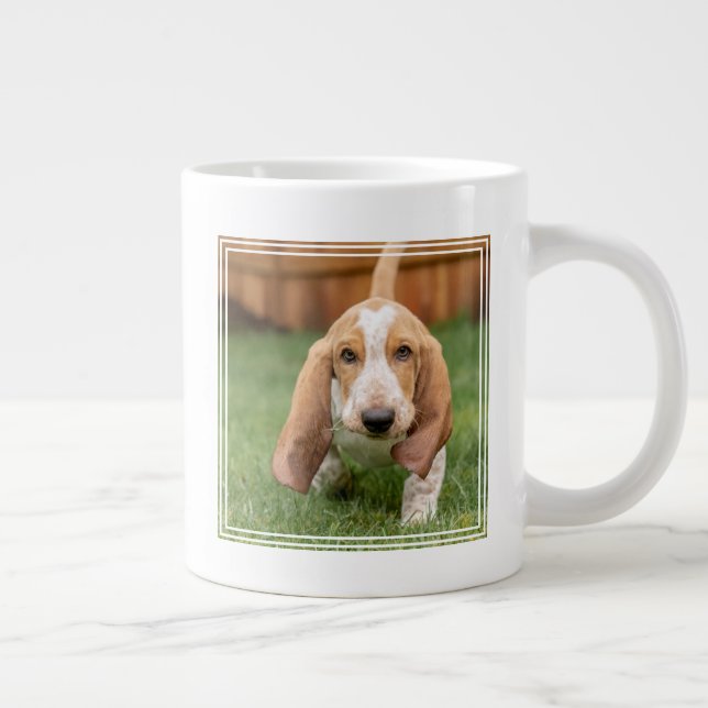 Grande Tasse Basset Hound chiot marchant (Droite)