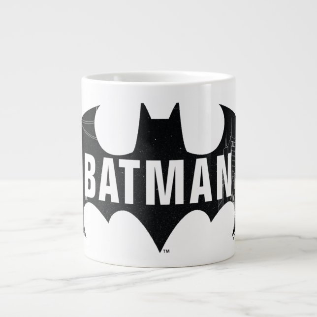 Grande Tasse Bat Logo With Gotham Etching (Devant)
