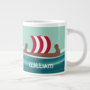 Grande Tasse Bateau Viking Joyeux