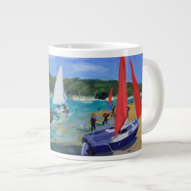 Grande Tasse Bateaux à voile (Devant droit)