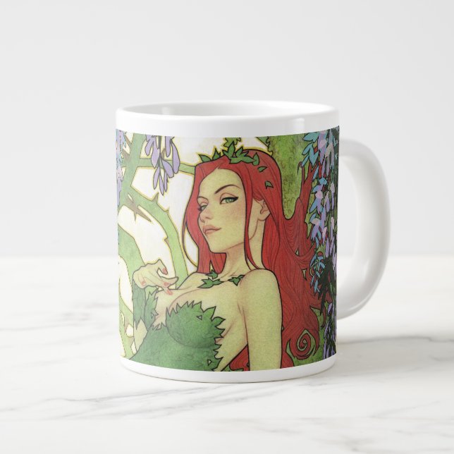 Grande Tasse Batman Rebirth Poison Ivy Cover Illustration (Devant droit)