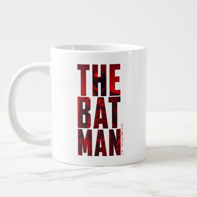 Grande Tasse Batman Typography Cutout (Gauche)