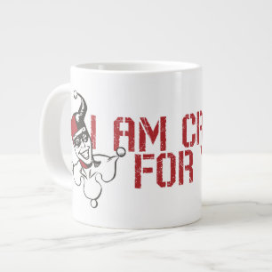 Grande Tasse Batman Valentine Joker & Harley - Crazy For You