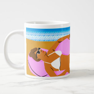 Grande Tasse Beachy Keen - rose