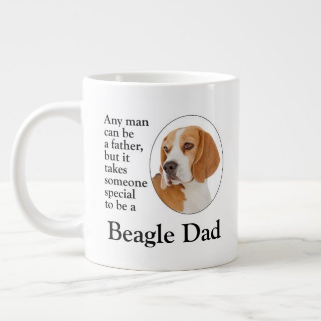 Grande Tasse Beagle papa (Gauche)