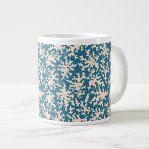 Grande Tasse Beau Motif corallien