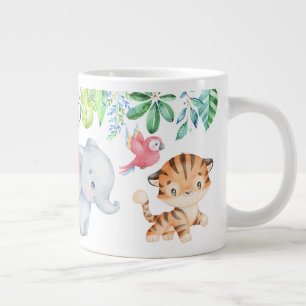 Grande Tasse Bébé Safari Bébé Animaux Enfants