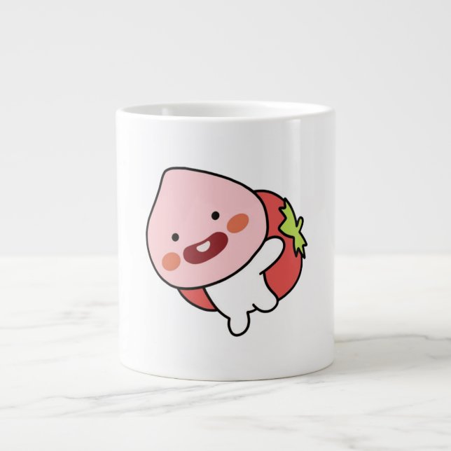 Grande Tasse Bébé Singe Apeach Rigolo (Devant)