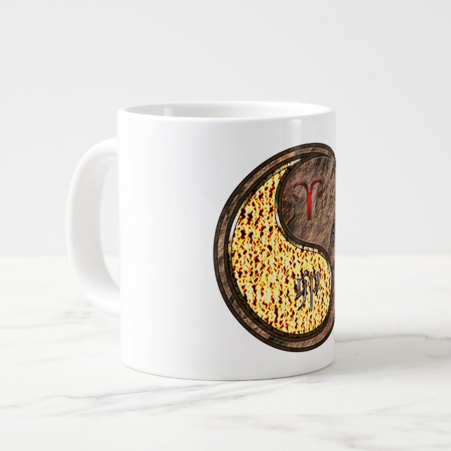 Grande Tasse Bélier & Lapin de Terre (Devant gauche)