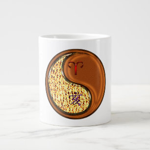 Grande Tasse Bélier & Sanglier de Bois