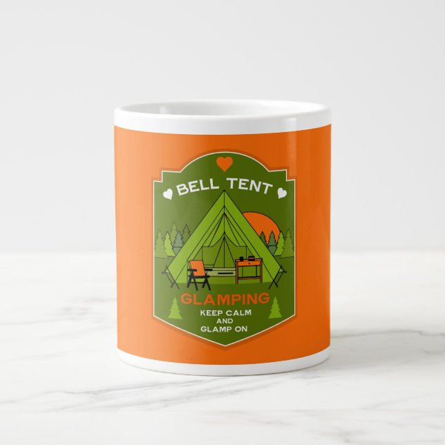 Grande Tasse Bell Tent Glamping (Devant)