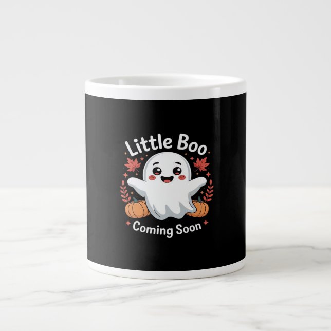 Grande Tasse Belle Faire-part de grossesse Halloween (Devant)
