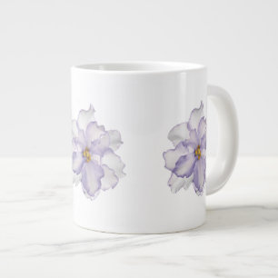 Grande Tasse Belle Orchidée de Lavande