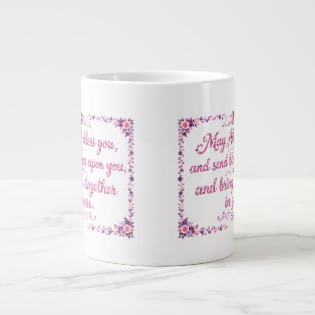 Grande Tasse Bénédiction de mariage  (Devant)
