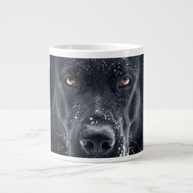 Grande Tasse Berger Allemand Noir (Devant)