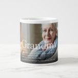 Grande Tasse Best Ever Grandma Nan Photo Fun Definition<br><div class="desc">Personalise for your special Grandma,  Grandmother,  Granny,  Nan or Nanny to create a unique gift for birthdays,  Christmas,  mother's day,  baby showers,  or any day you want to show how much she means to you. A perfect way to show her how amazing she is every day. Designed by Thisisnotme©</div>