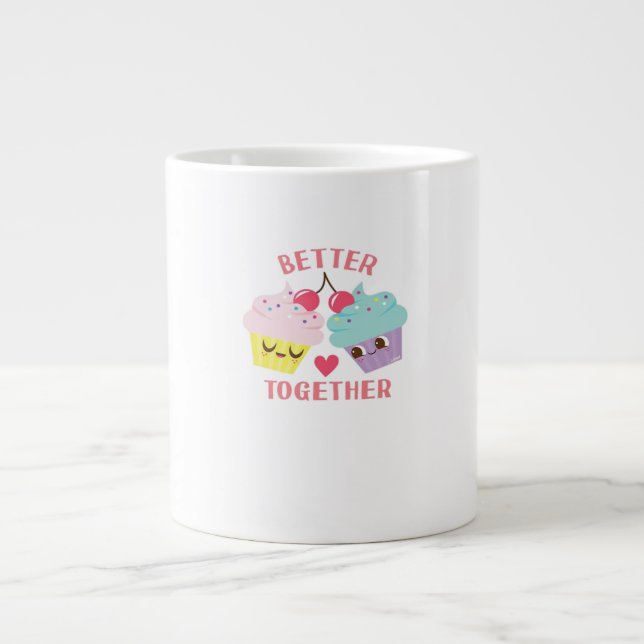 Grande Tasse Better Together Love Heartfelt Design  (Devant)