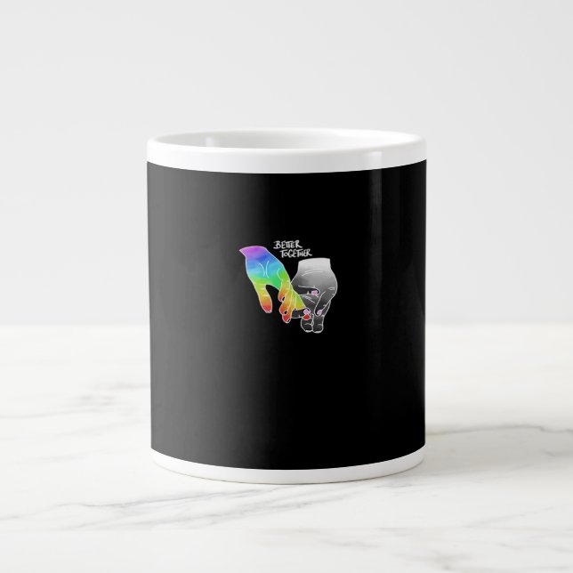 Grande Tasse Better Together Minimal Design  (Devant)