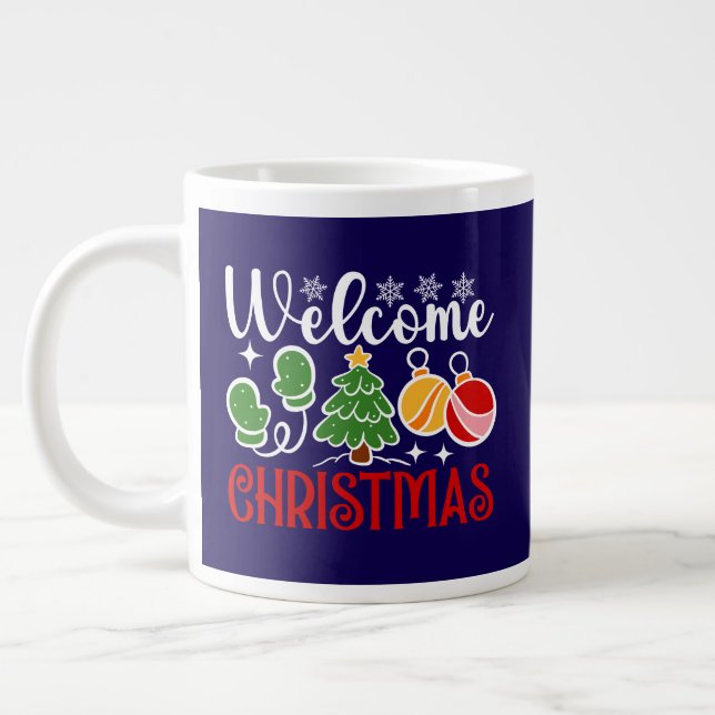 Grande Tasse Bienvenue Noël-63758 (Gauche)
