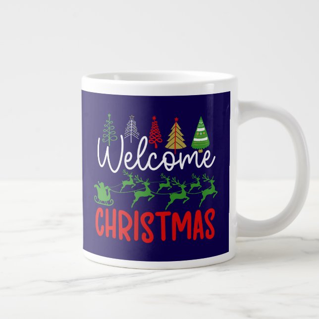 Grande Tasse Bienvenue Noël-84964 (Droite)