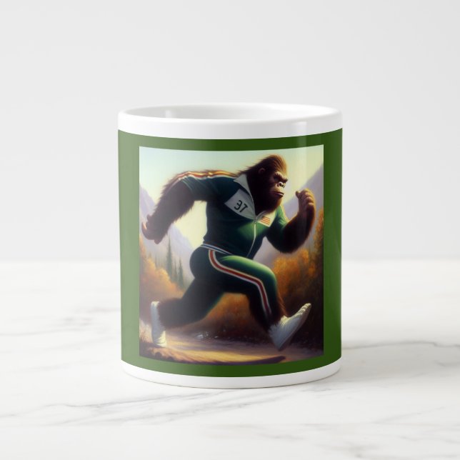 Grande Tasse Bigfoot en cours (Devant)