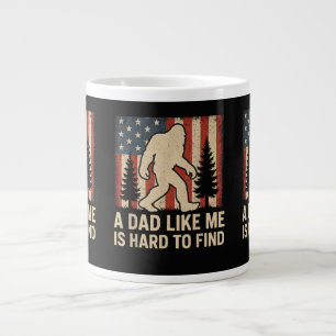 Grande Tasse Bigfoot Patriotique Un Papa Comme Moi Est Dur à Tr