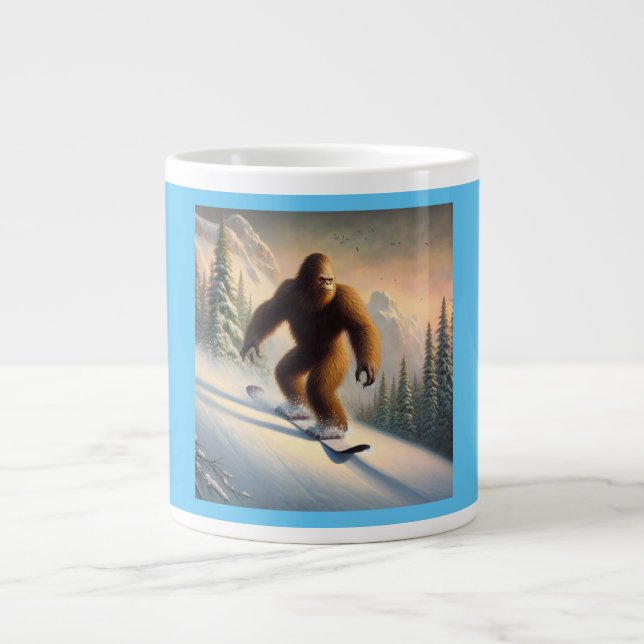 Grande Tasse Bigfoot Snowboard (Devant)