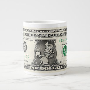 Grande Tasse Billet d'un dollar de la fée des dents