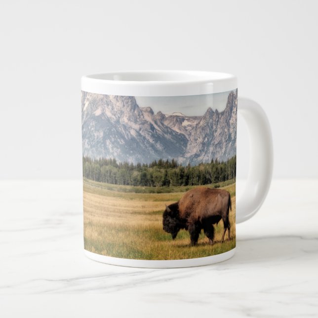 Grande Tasse Bison dans les Tétons (Devant droit)