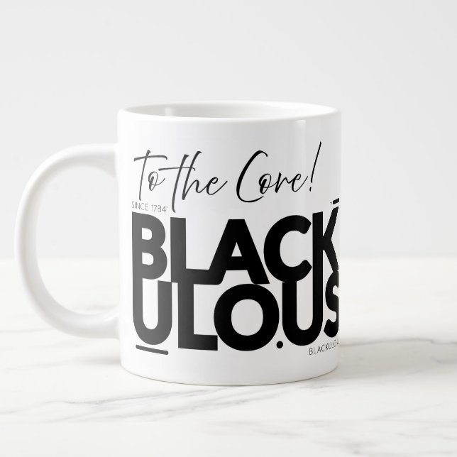 Grande Tasse BLACKULO.US™ "Au coeur !" - Fondateurs Flex 🔥 (Gauche)