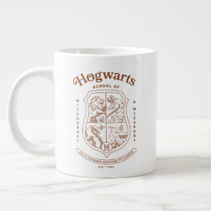 Grande Tasse Blason de l'École de Sorcellerie et de Magie HOGWA