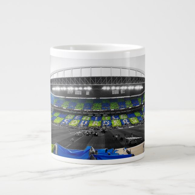 Grande Tasse Bleu éternel EBFG Pour un café vert de 20 oz (Devant)