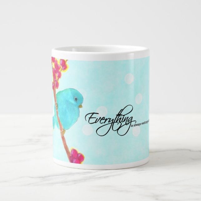 Grande Tasse Bluebird-Tout marche toujours pour moi ! (Devant)