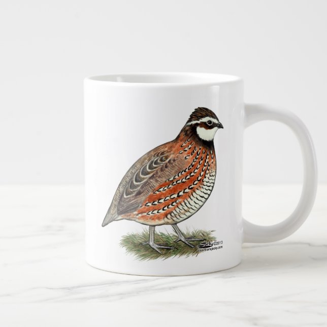 Grande Tasse Bobwhite Quail (Droite)